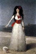 Francisco de Goya White Duchess Sweden oil painting artist
